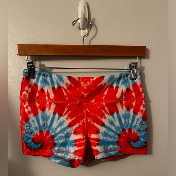 Crops and Cleans Tie Dye Shorts - Picture 1 of 6